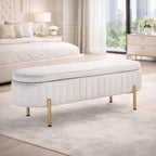 rectangular-shaped-white-velvet-storage-ottoman-with-golden-metal-finish