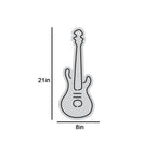 Red Guitar Design Neon LED Light