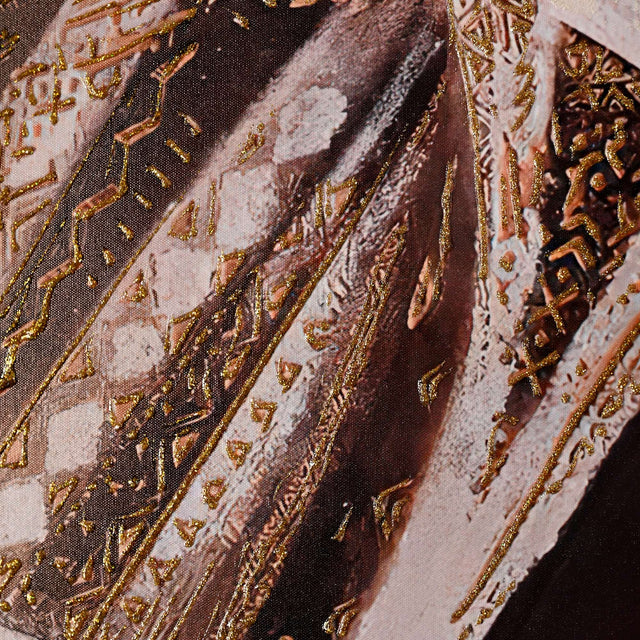 Regal Essence Hand Painted Wall Painting with Floating Frame