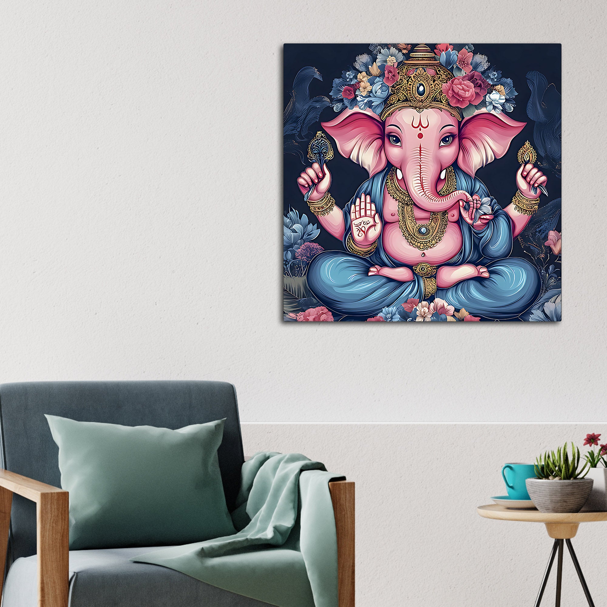 Religious Ganpati Painting