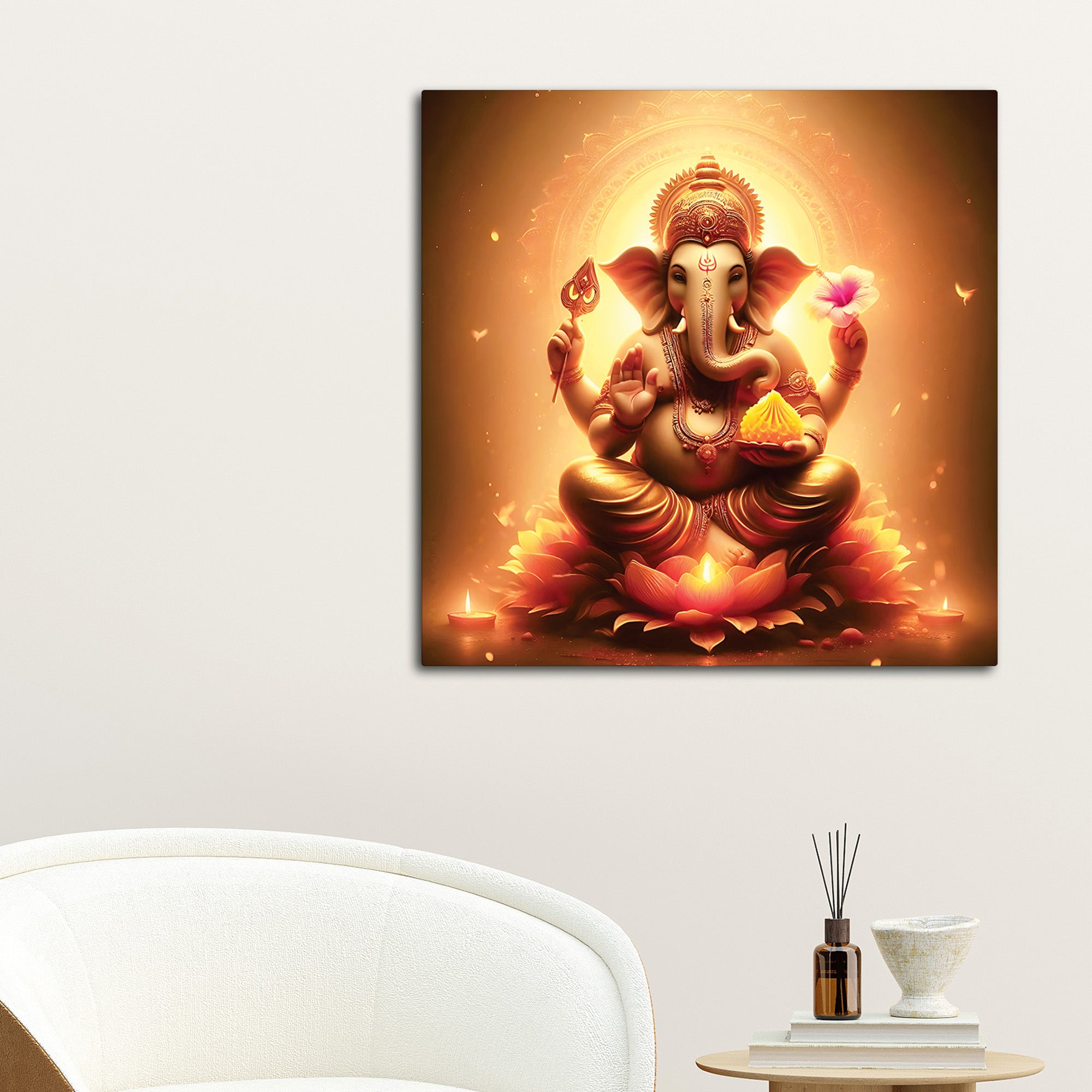 Religious Ganpati Painting for Living Room