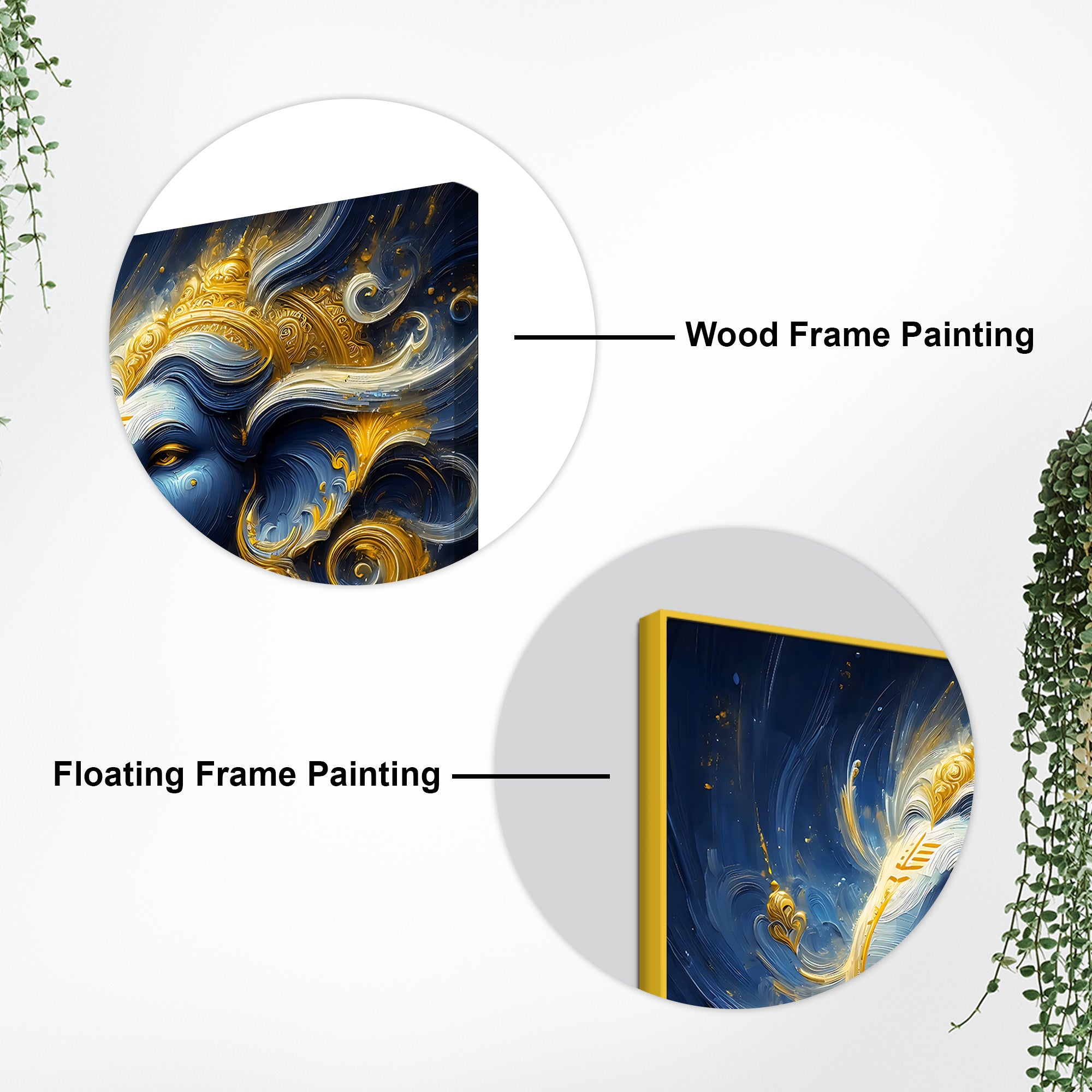 Religious Lord Ganpati Wall Painting