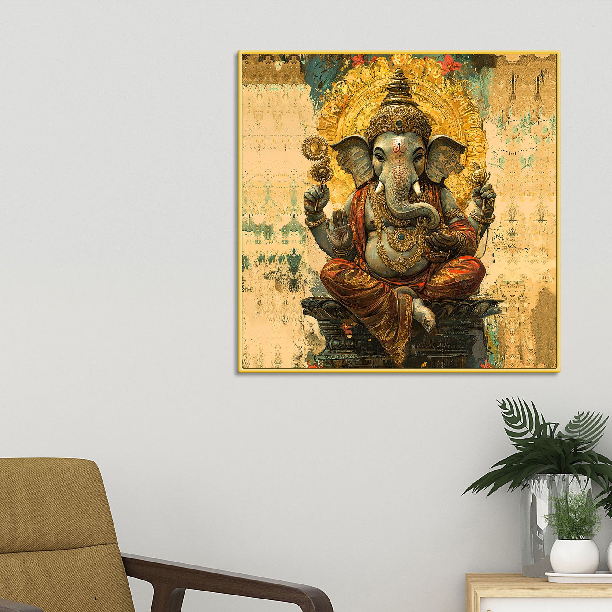 religious-traditional-ganesha-wall-painting