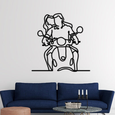 romantic-couple-scooter-metal-wall-art-for-wall-decor