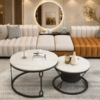 round-marble-top-nesting-coffee-table-with-black-metal-frame