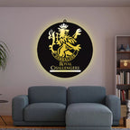 Royal Challengers Bangalore LED Wall Hanging for Cricket Wall Decor