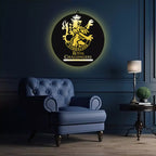 Royal Challengers Bangalore LED Wall Hanging for Cricket Wall Decor