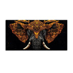 Royal Elephant Canvas Wall Painting for Office and Living Room