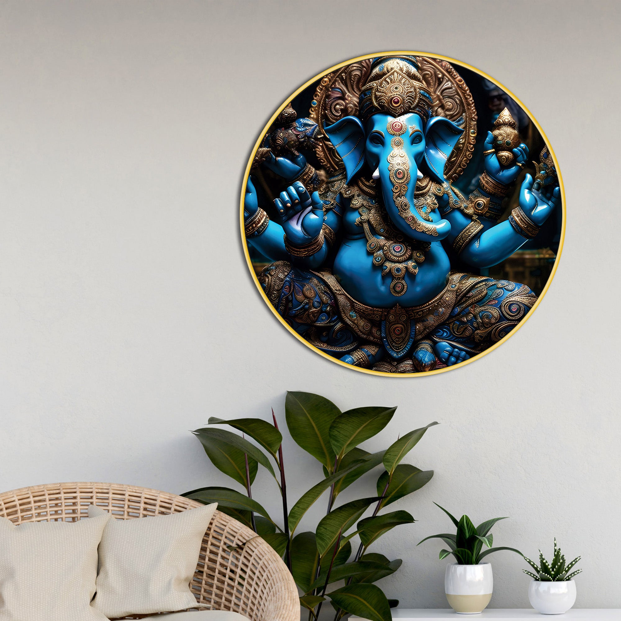 Royal Ganpati Bappa Painting