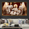 Royal Guru Gobind Singh Ji Floating Frame Crystal Wall Painting