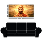 Royal Indian Chhatrapati Shivaji Maharaj Wall Art Painting
