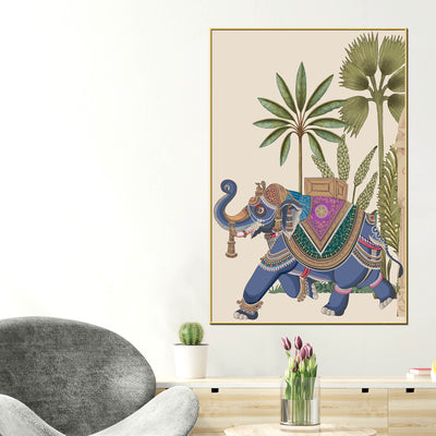 royal-indian-elephant-canvas-painting-traditional-wall-decor