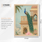 Royal Indian Palace Garden Wall Art Frame Set of 6