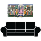 Royal Indian Pichwai Shreenathji Canvas Wall Painting