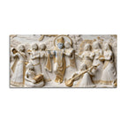 Royal Radha Krishna Raas Leela 3D Canvas Wall Painting