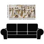 Royal Radha Krishna Raas Leela 3D Canvas Wall Painting