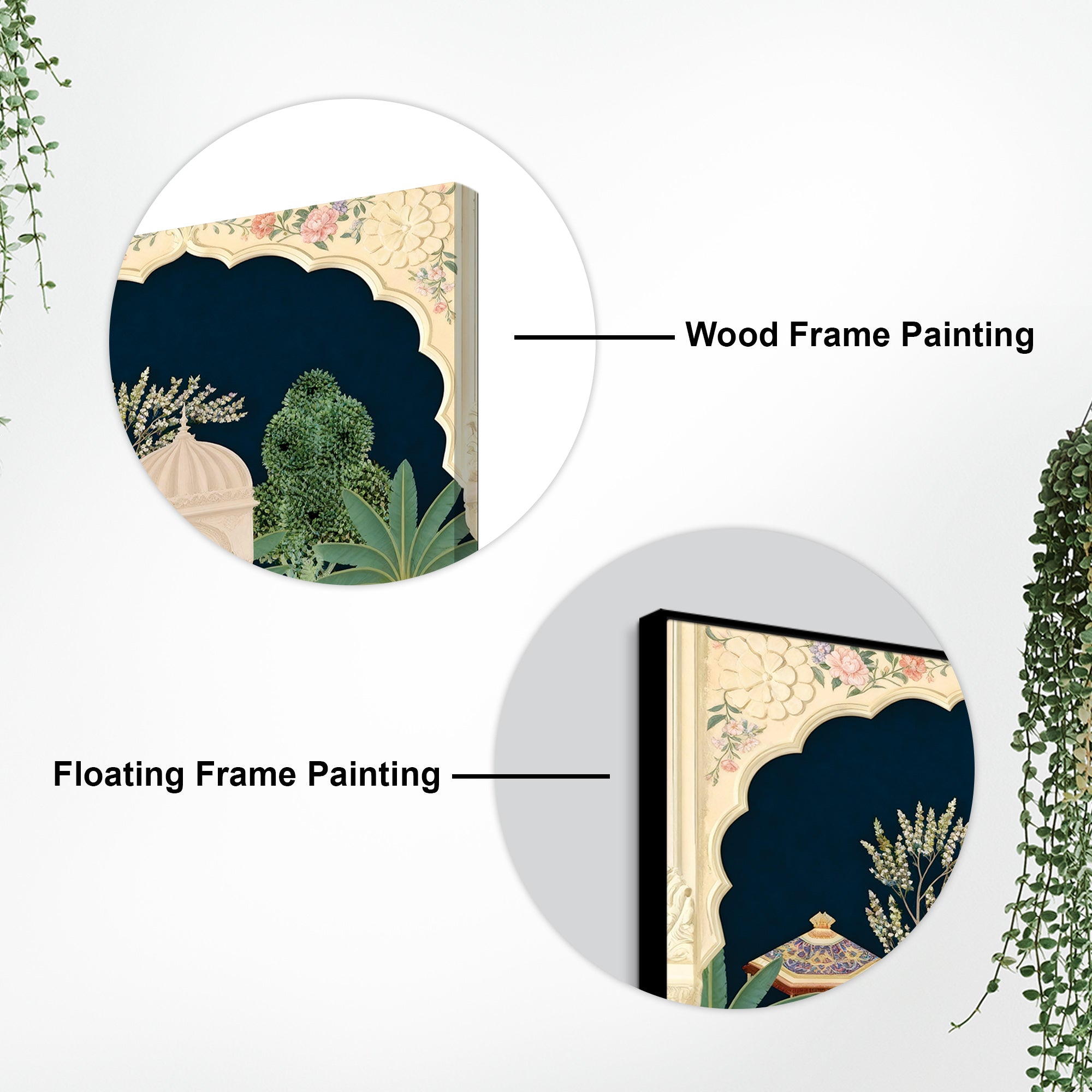 Royal Swan Pichwai Painting | Luxury Indian Wall Art for Living Room