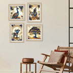Rustic Spiritual Wall Art Frame Set of 4