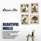 Rustic Spiritual Wall Art Frame Set of 4