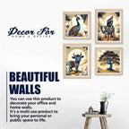 Rustic Spiritual Wall Art Frame Set of 4