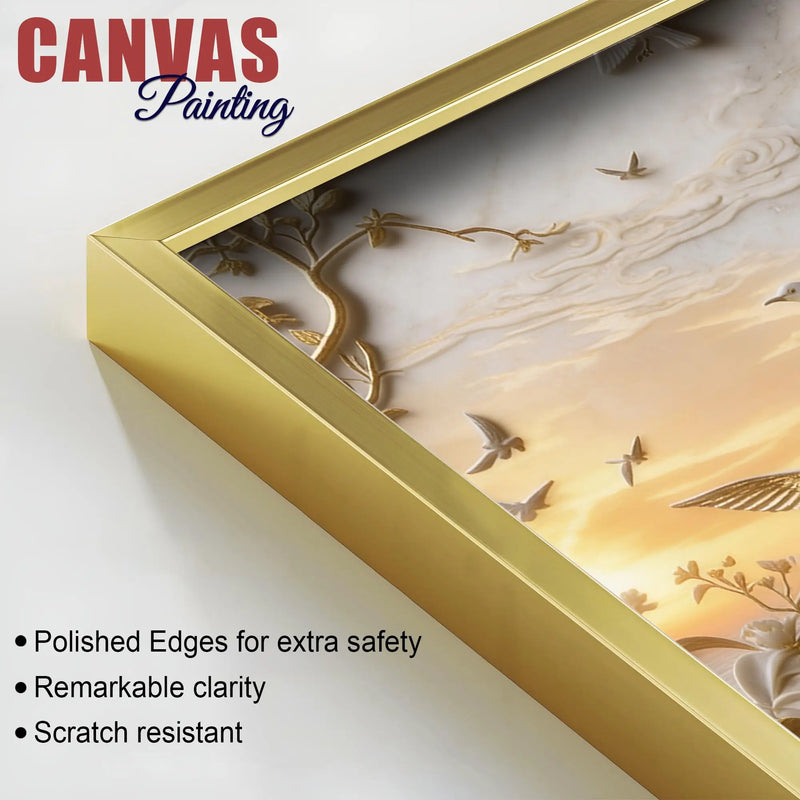 Sacred Buddha Calm and Serenity 3D Canvas Wall Painting