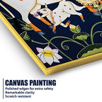 Sacred Cow and Calf Pichwai Painting | Ethnic Wall Art