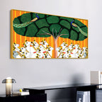 Sacred Cow Pichwai Art Canvas Wall Painting