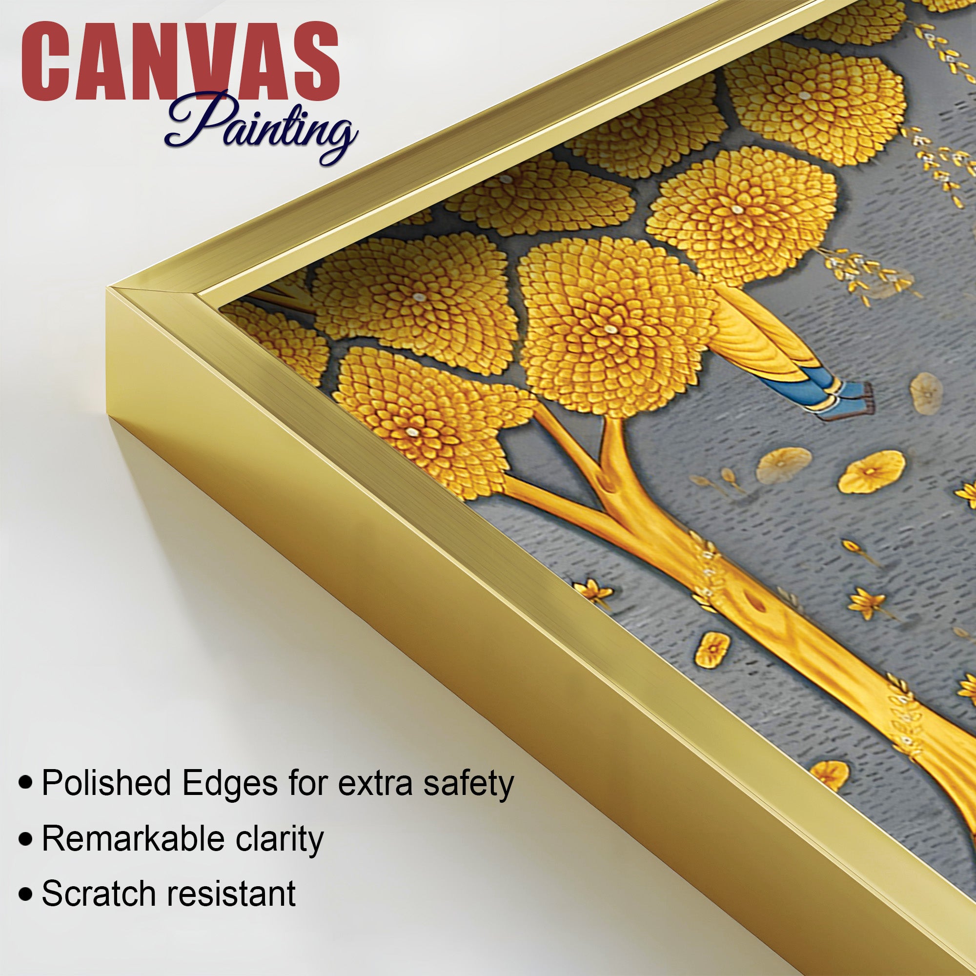 Sacred Cow Pichwai Art Religious Wall Painting