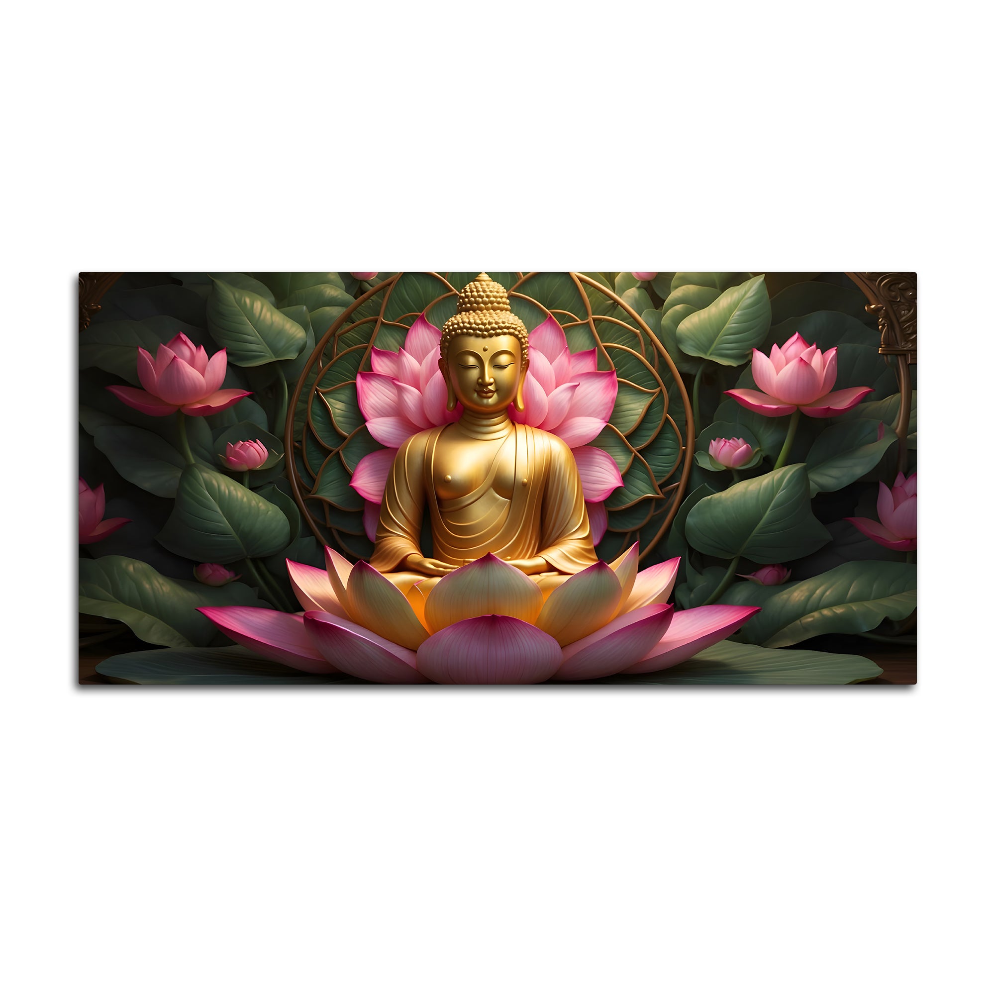 Sacred Gautam Buddha Painting for Home Decoration
