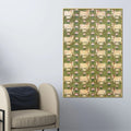 Sacred Kamdhenu Cow Pichwai Style Canvas Wall Painting for Home Decor