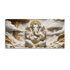 Sacred Lord Ganesha 3D Canvas Wall Painting
