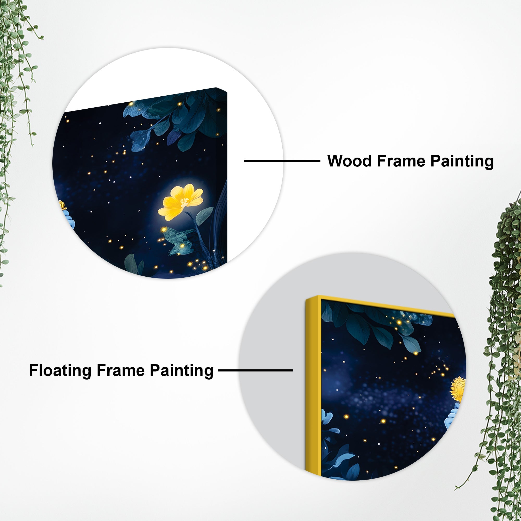 Sacred Lord Shri Ganesh Maditating Canvas Wall Painting – Divine Wall Art for Home & Office Spaces