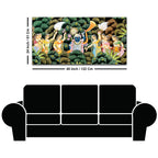 Sacred Shrinathji Pichwai Art Canvas Wall Painting