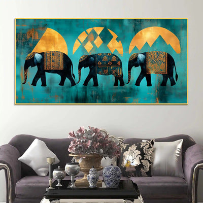sacred-trio-elephants-of-strength-wisdom-and-unity-canvas-wall-painting