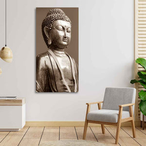 Sculpture of God Buddha Canvas Wall Painting