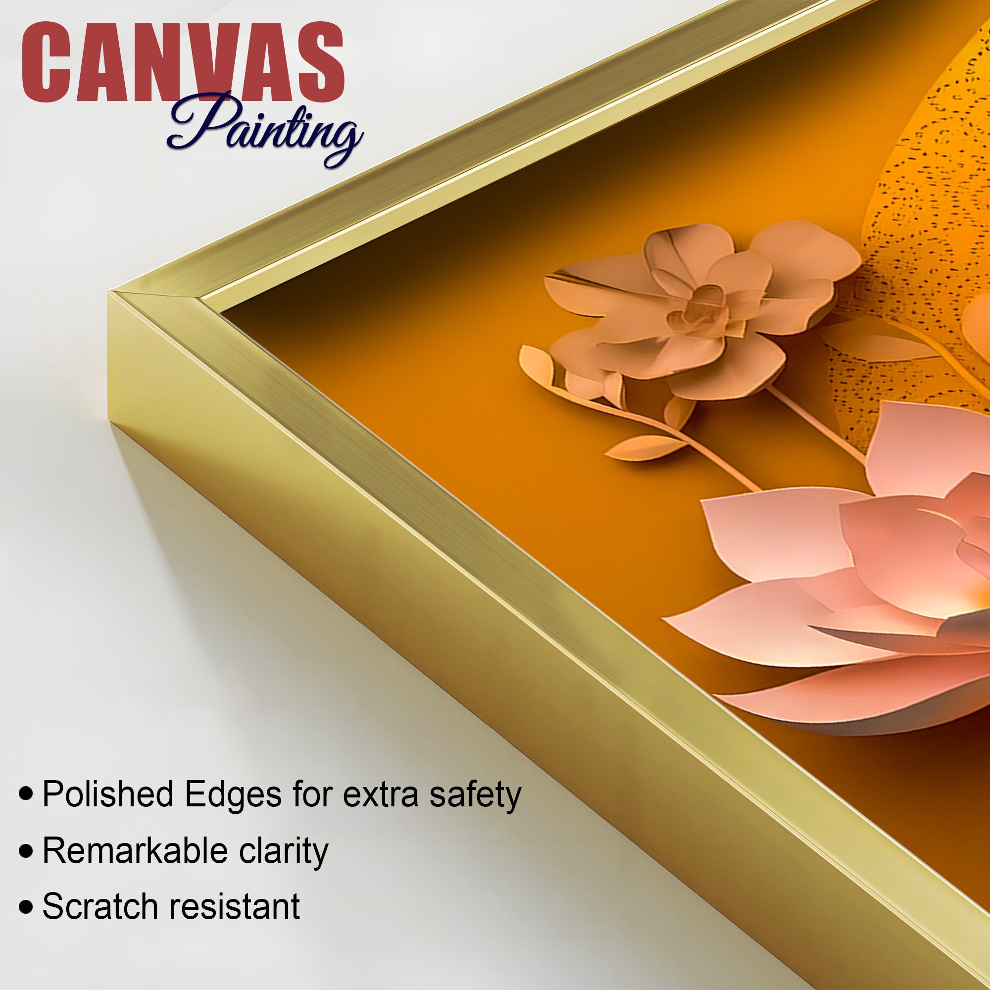 Serene Buddha Canvas Painting for Office & Home Decor