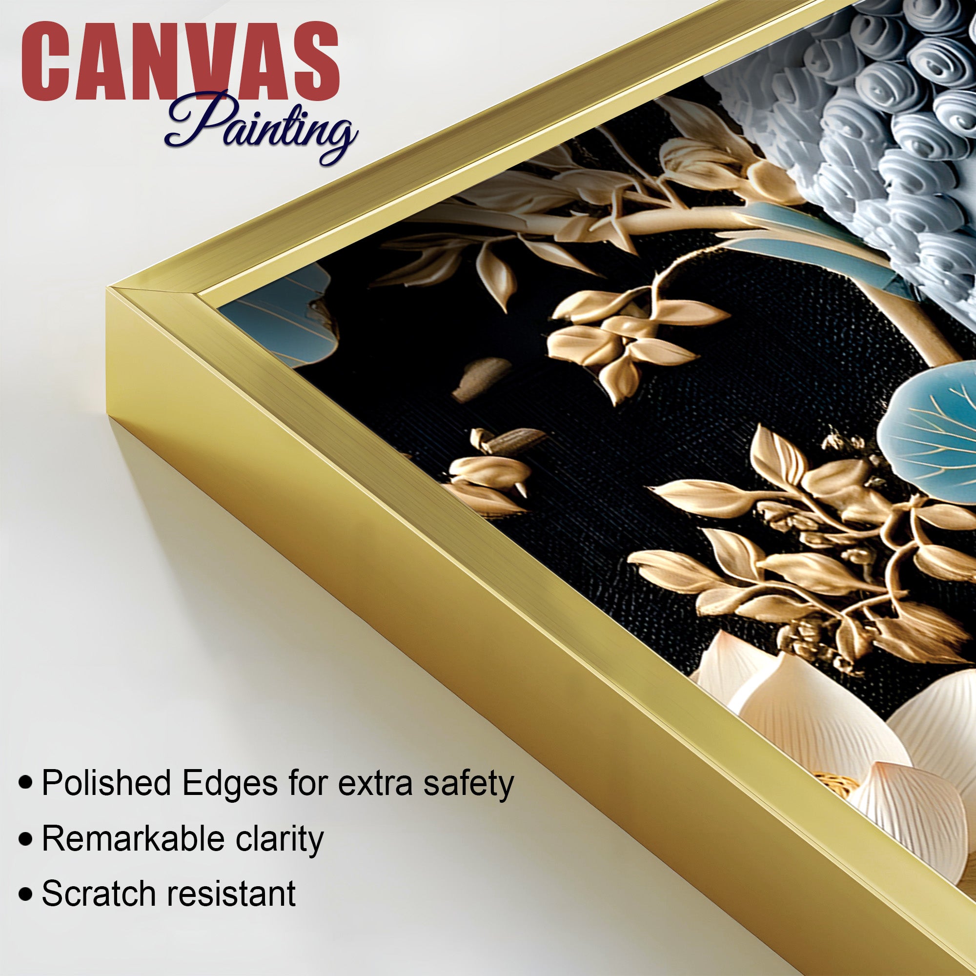 Serene Buddha Painting for Peaceful Home Decor