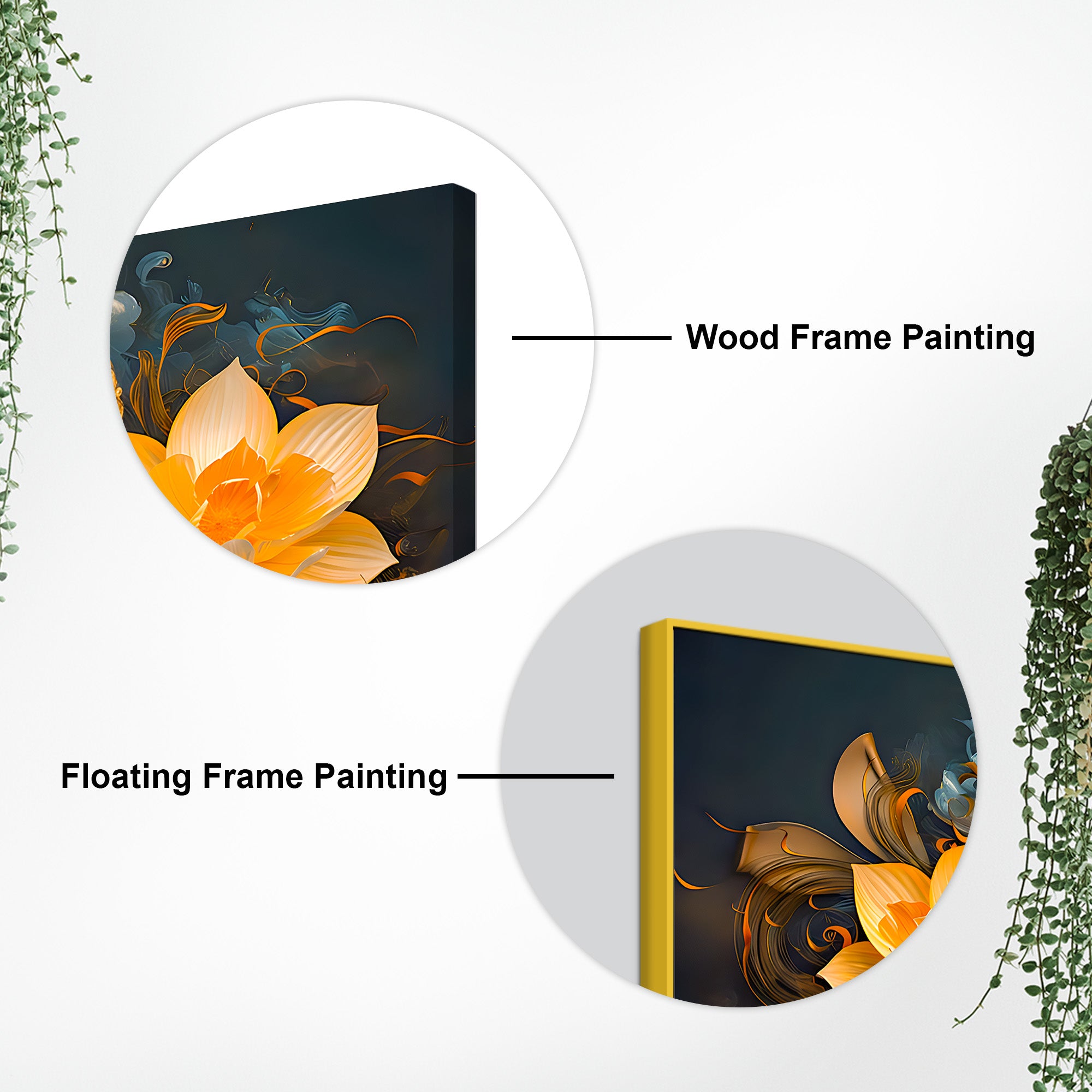 Serene Buddha Wall Painting for Peaceful Home Decor