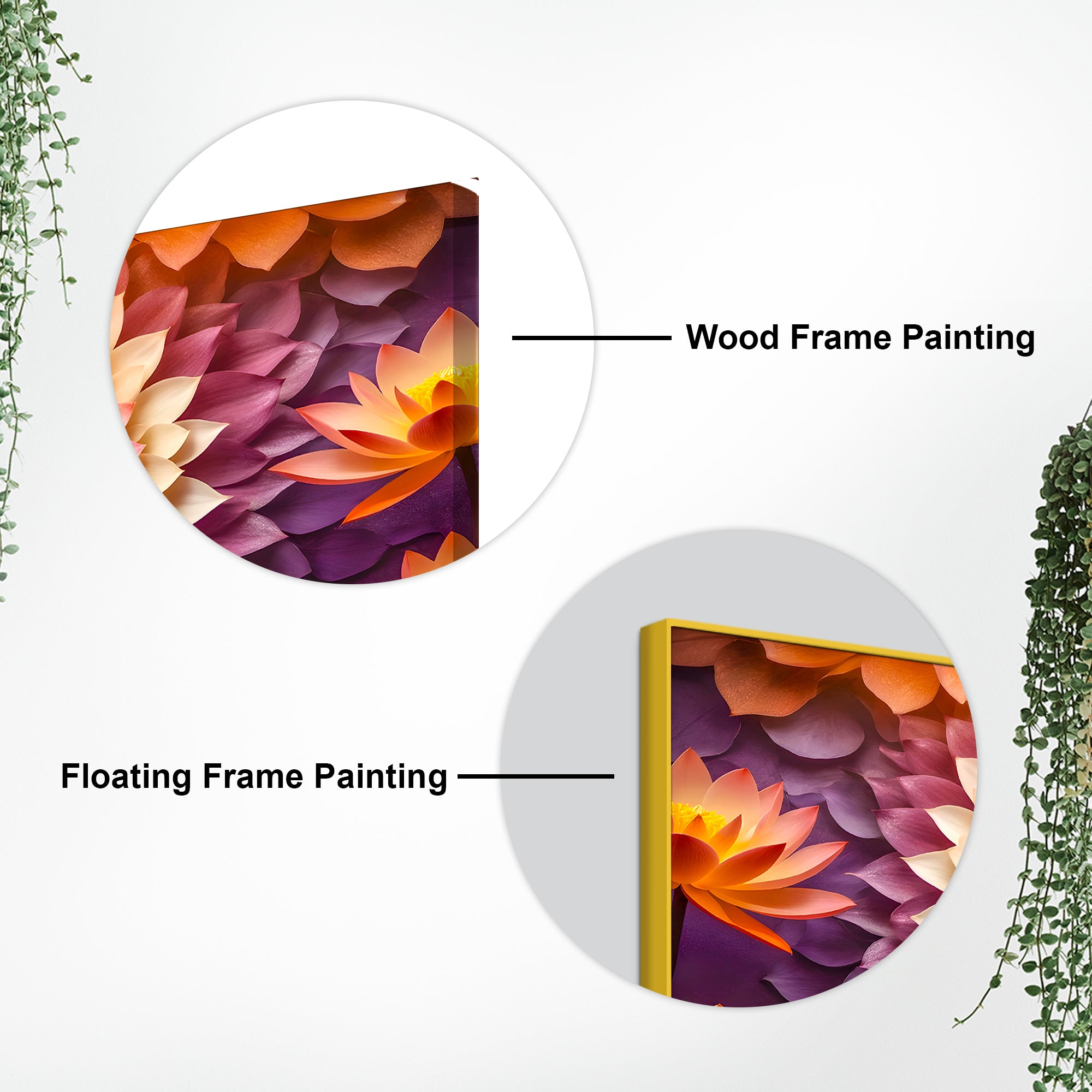 Serene Buddha Wall Painting on Canvas for Home Decoration