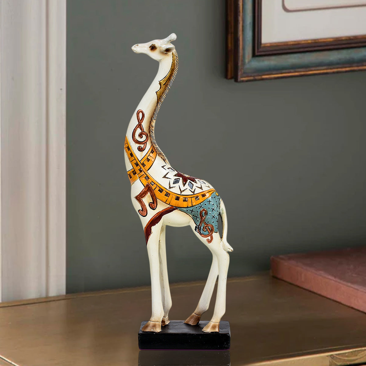 Serene Giraffe Decorative Table Decoration Showpiece