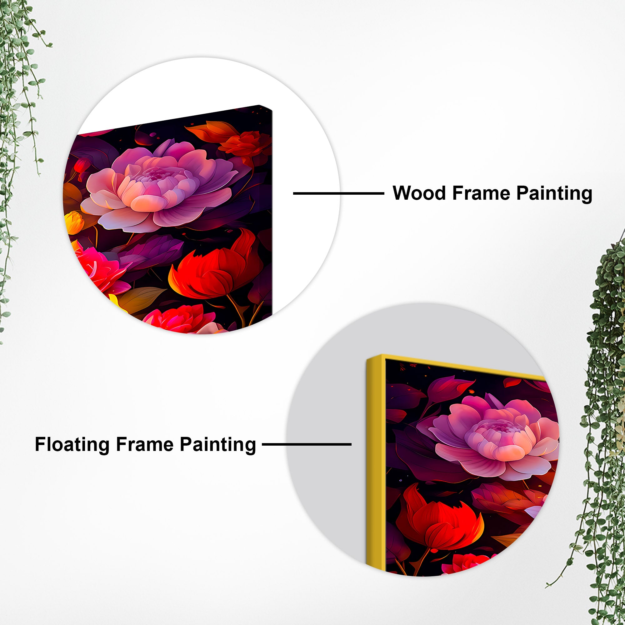 Serenity Buddha Canvas Wall Painting for Peaceful Home Decor