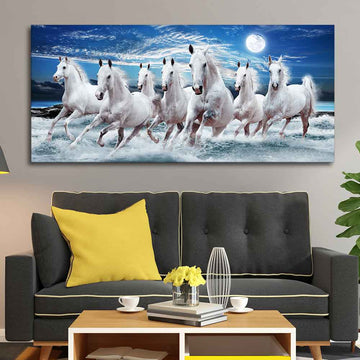 Seven horses painting