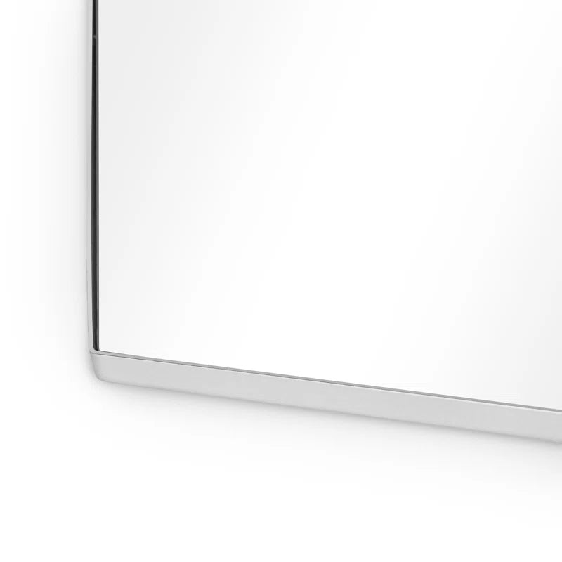 Sharp Grey Edge Hexagon Mirror Cabinet for Contemporary Spaces