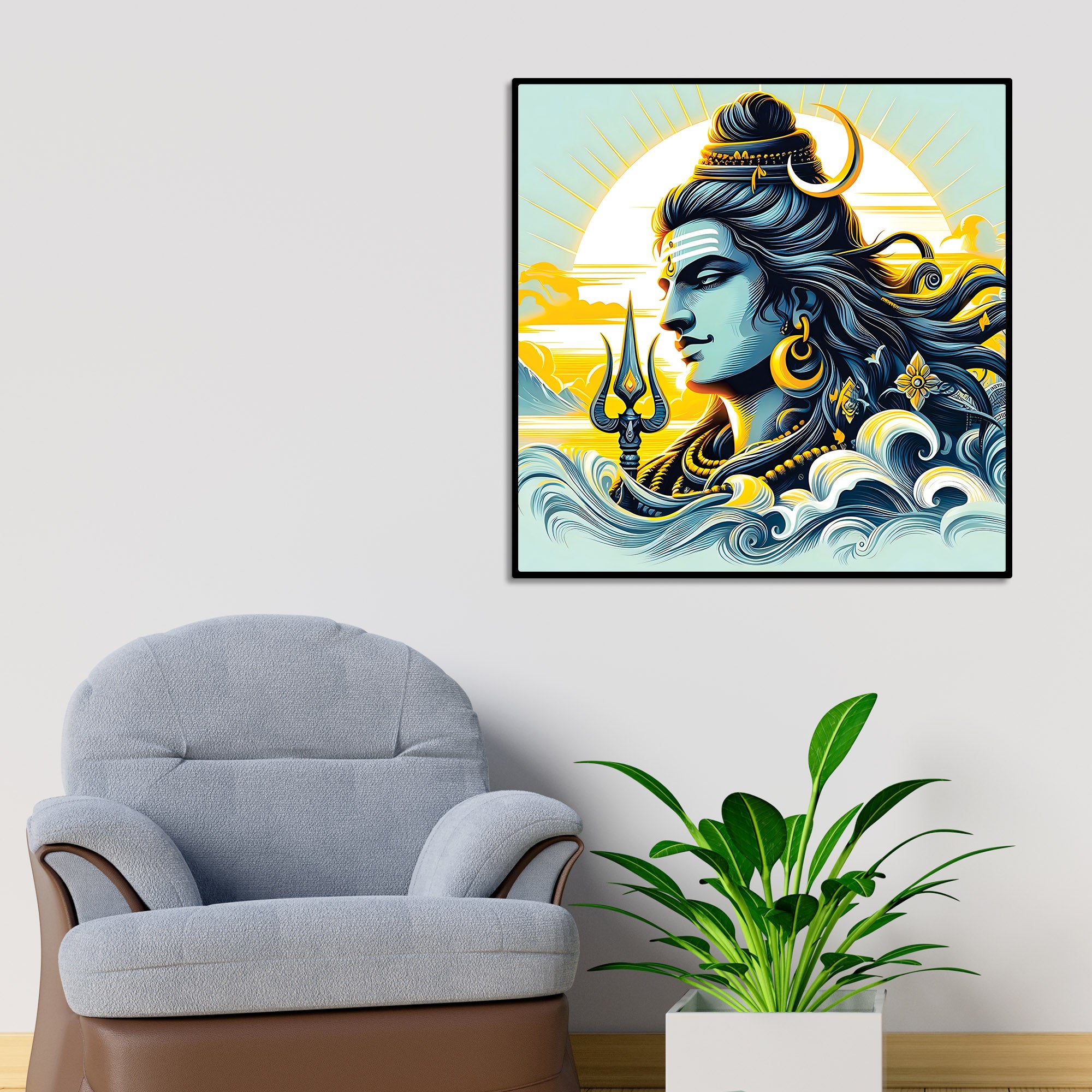 shiv-ji-color-blast-art-modern-mahadev-canvas-painting