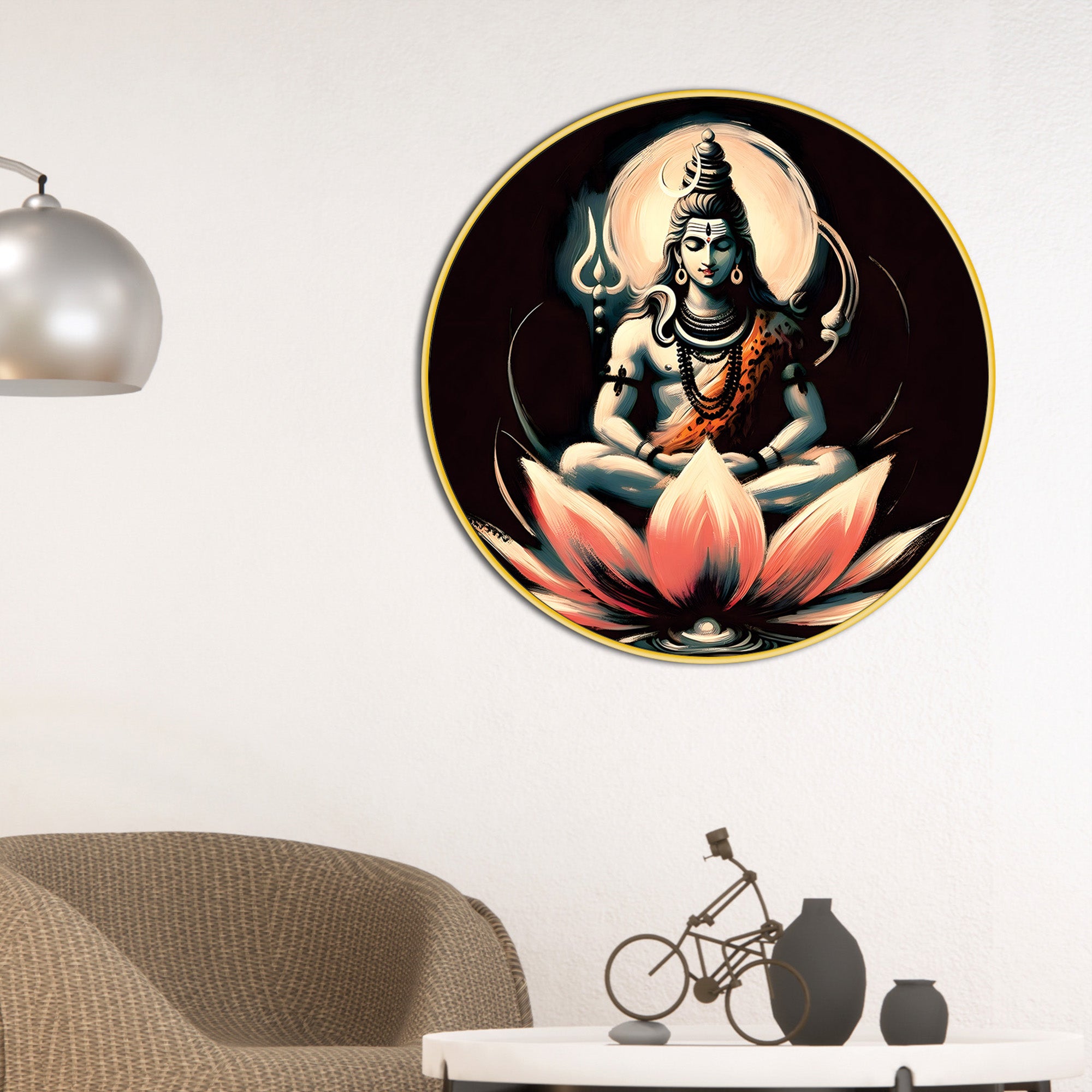 shiv-ji-wall-decor-round-premium-mdf-canvas-art