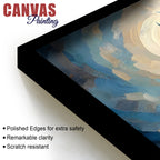 Shiv Shankar Wall Decor Painting Modern Spiritual Canvas Art