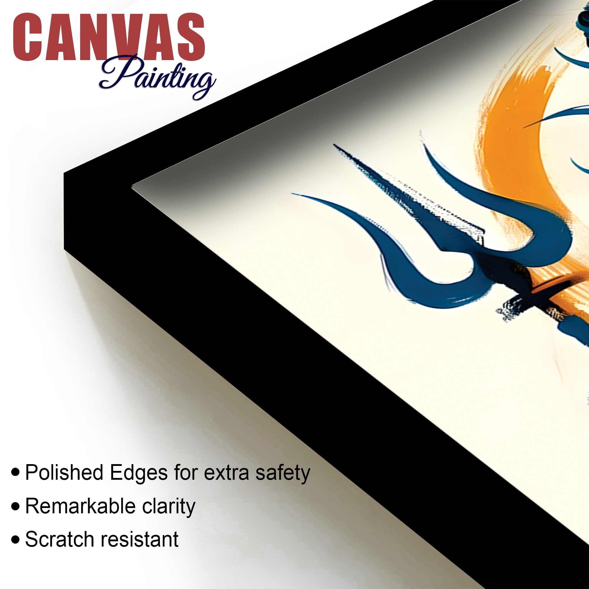 Shiva Cosmic Energy Artwork Mahadev Living Room Painting