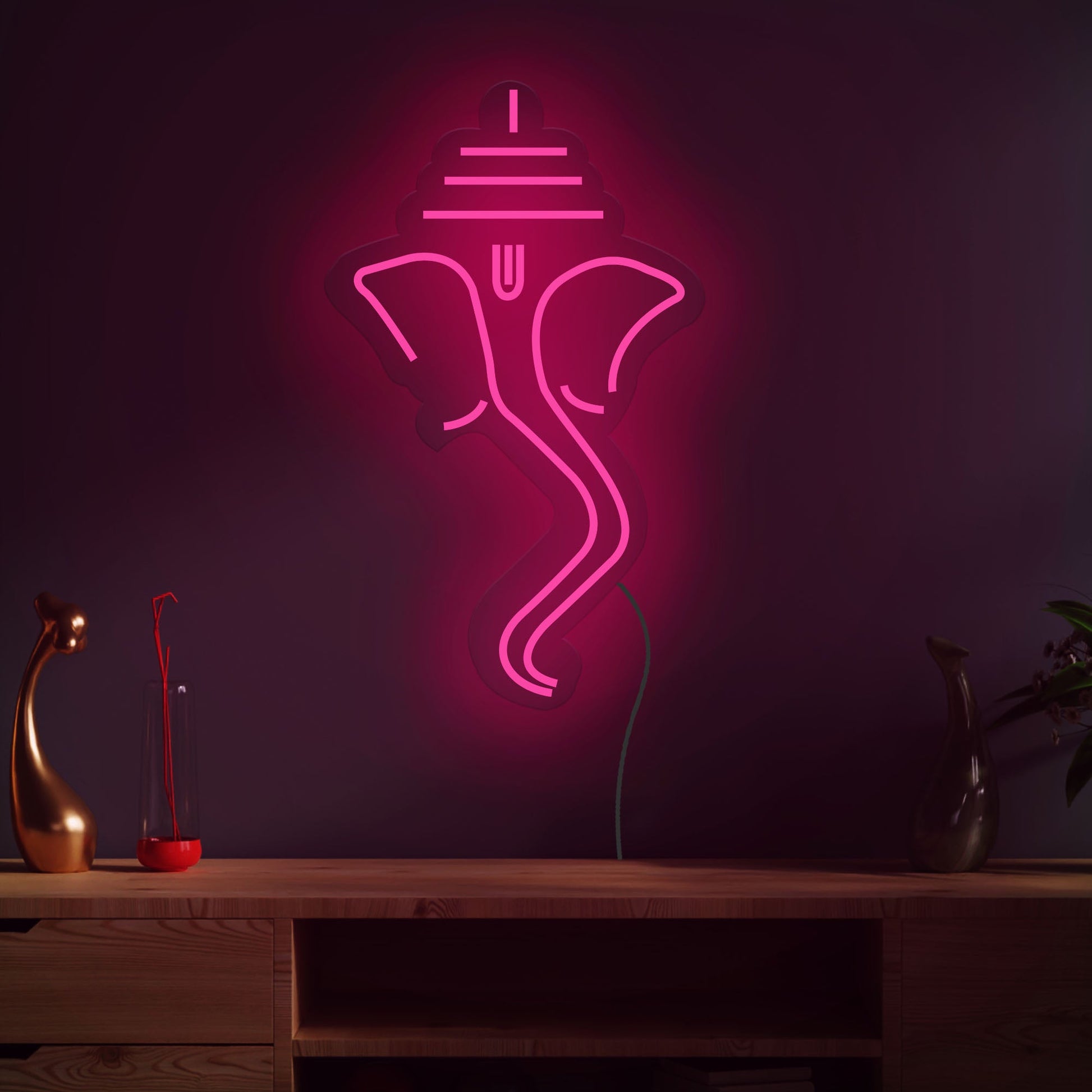 Shree Ganesha Neon Sign LED Light