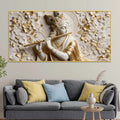 Shree Krishna Peaceful Melody 3D Canvas Wall Painting