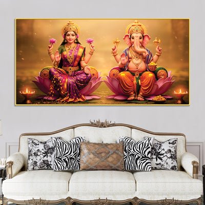 shree-lakshmi-ganesh-luxury-canvas-wall-painting-for-home-puja-room